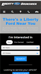 Mobile Screenshot of libertyfordbrunswick.com